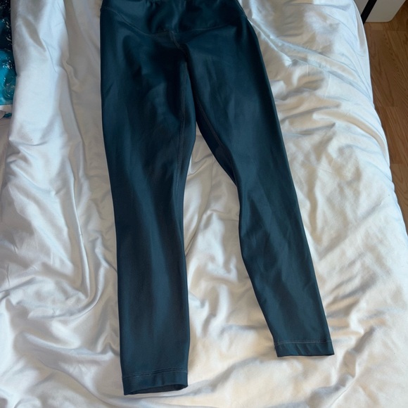 90 Degree By Reflex Teal Active Leggings - Picture 1 of 3
